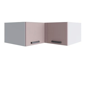 Верхний шкаф Ройс Пудра Скин ГПГУ 1000