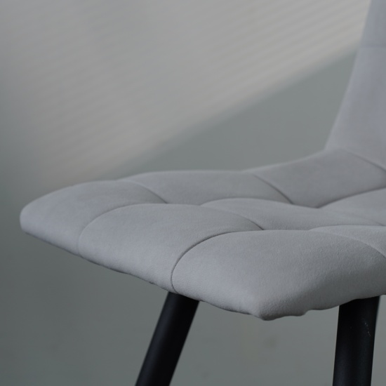 Стулья Агат Серый Софт (Комплект 2 шт.)