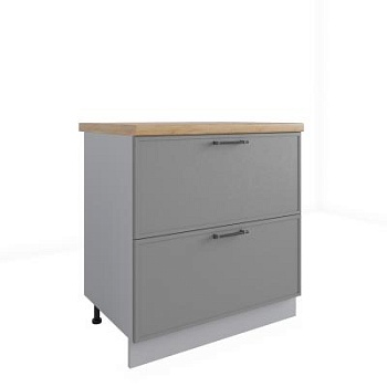 Стол Марта Графит Скин СКБ 800