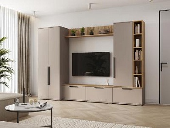 Модульная гостиная Селеста Кашемир/Дуб Вотан