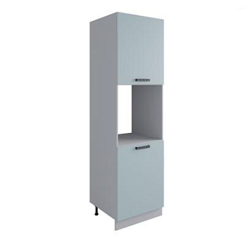 Пенал с нишей под духовку Ройс Зеленый софт ПН 600