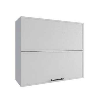 Верхний шкаф Марта Белый Скин ПГПМ 800