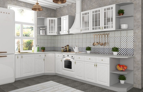 Модульная кухня Гранд Белый