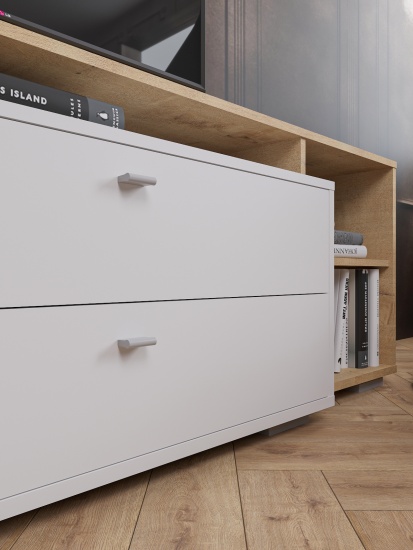 МС Ланс Комод К202 (МП) Белый