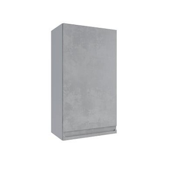 Верхний шкаф Скала Бетон светлый ВП 500 правый