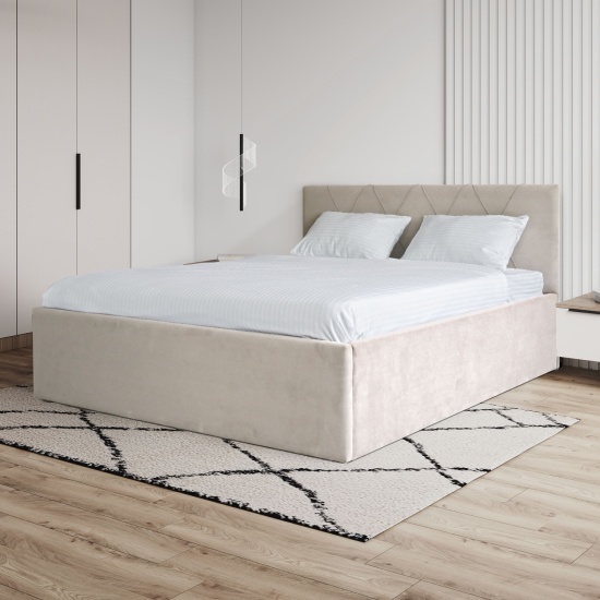 Кровать Румба 1,6 Бежевый Софт