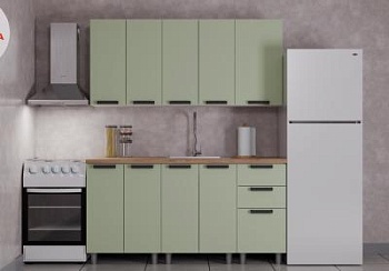 Кухня Лаванда 1.6 Фисташка