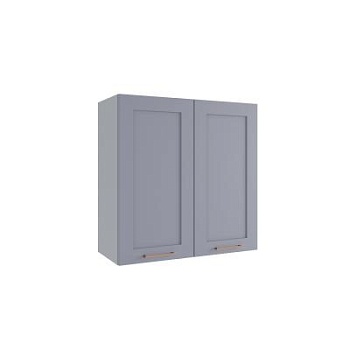 Верхний шкаф Квадро Серый эмалит П 700