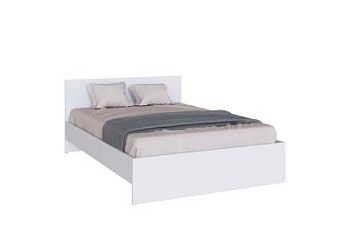 Спальня Мэнкс Кровать МСКР-1 1,4 белый