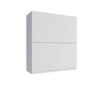 Верхний шкаф Тренто Белая кожа ВПГПМ 800