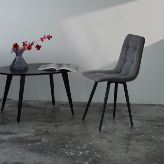Стулья Агат Графит Софт (Комплект 2 шт.)