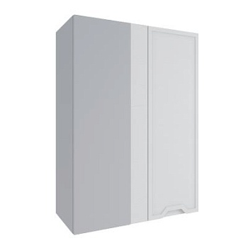 Верхний шкаф Арка Штукатурка белая ВПУ 650 правый