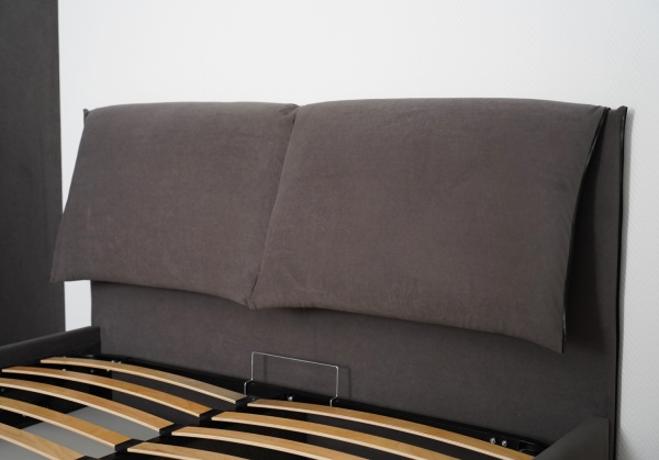 Кровать Венеция (М) 1,6 Графит Софт