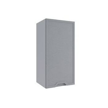 Верхний шкаф Арка Штукатурка серая П 350 правый