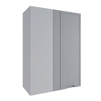 Верхний шкаф Арка Штукатурка серая ВПУ 650 правый