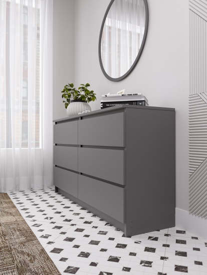 МС Мори Комод МК 1386 Графит