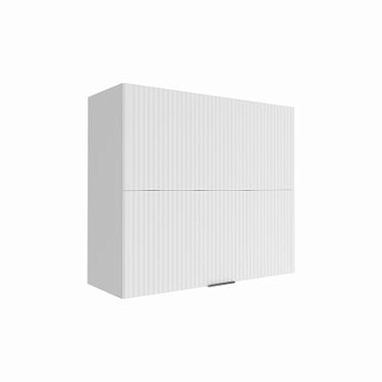 Верхний шкаф Монца Белый софт ПГПМ 800