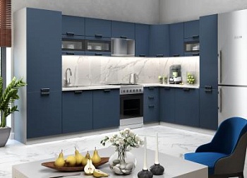 Модульная кухня Ройс Черника софт