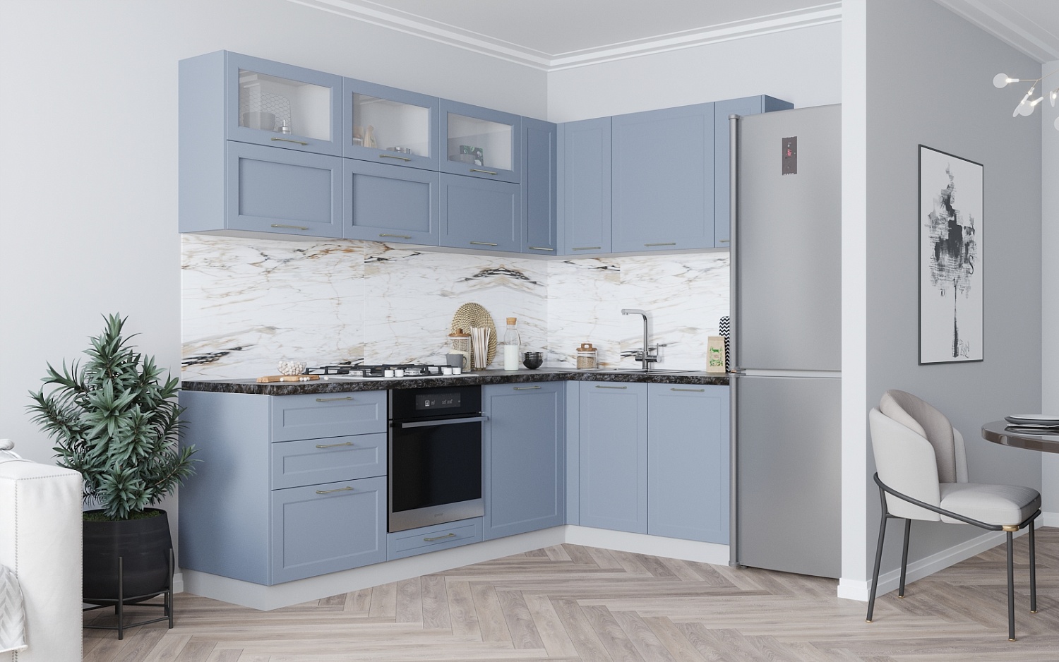 Бесплатный 3D проект кухни!