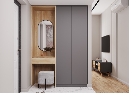 МС Мори Шкаф МШ 800 Графит