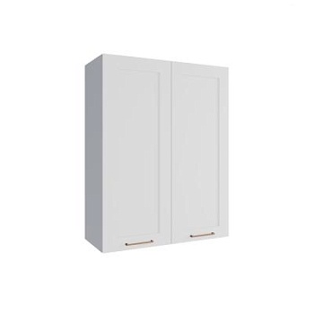 Верхний шкаф Квадро Белая кожа ВП 700