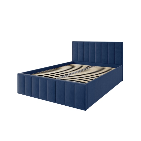 Кровать Лана (М) 1,2 Синий Софт