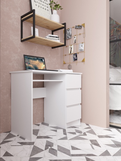 МС Мори Стол МС-6 правый (МП/3) Белый