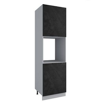 Пенал с нишей под духовку Фенис Палм Графит ПН 600