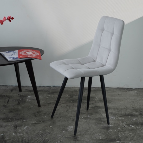 Стулья Агат Серый Софт (Комплект 2 шт.)