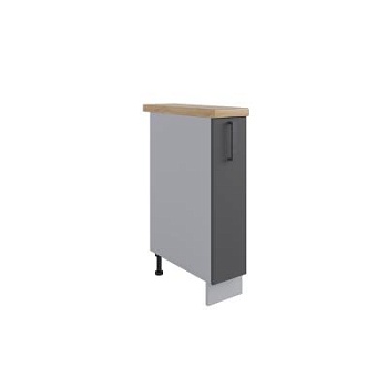 Стол Ройс Графит софт СБ 200