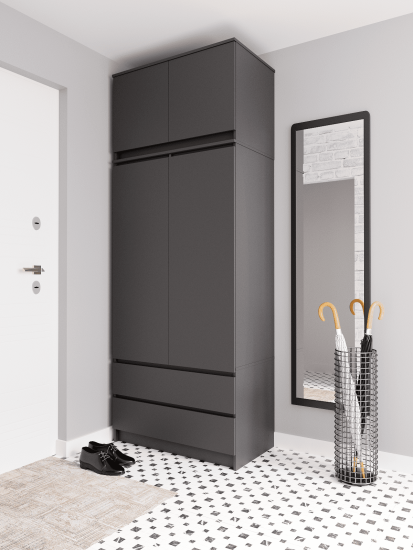 МС Мори Антресоль МА 900.1 (МП) Графит