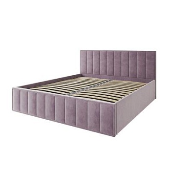 Кровать Лана (М) 1800x2000 Пудра с подъёмным механизмом