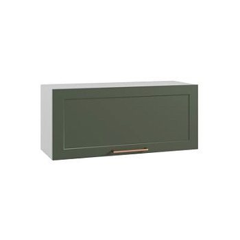 Верхний шкаф Квадро Оливково-зеленый ПГ 800