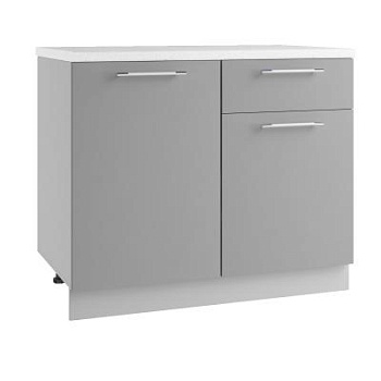 Стол Лофт Штукатурка серая СШ 1000