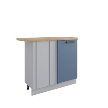 Стол Ройс Лазурь софт МСУ 1000 стыковка с глубиной 500