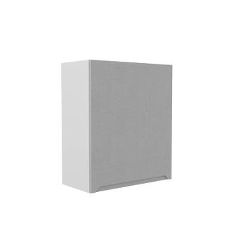 Верхний шкаф Тренто Штукатурка серая П 601 правый