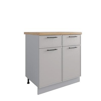 Стол Марта Бежевый Скин С2ЯШ 800