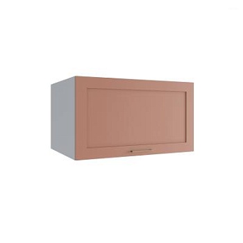 Верхний шкаф Квадро Персик софт ГВПГ 800