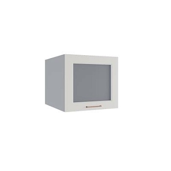 Верхний шкаф Квадро Ваниль кожа ГВПГС 500