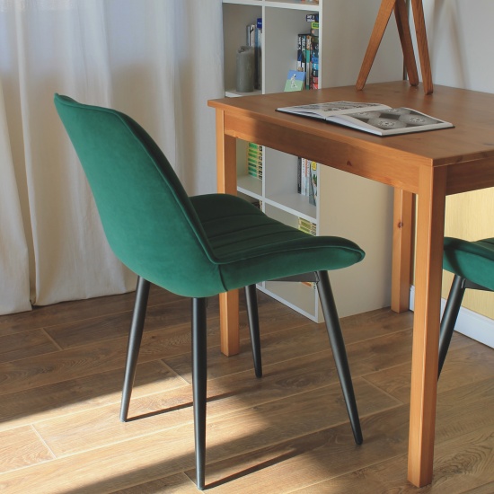 Стулья Канцлер (Комплект 2 шт) Зелёный Софт