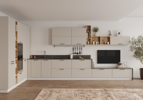 Модульная кухня Фортуна Бежевый