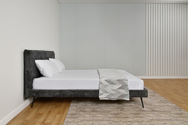 Кровать Сильвия 1,6 Графит