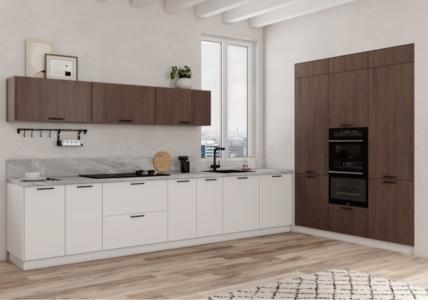 Модульная кухня Ройс Американский Шоколад