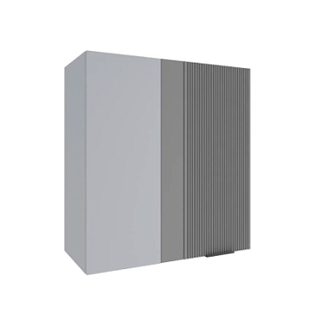 Верхний шкаф Мелисса Графит Скин ПУ 650