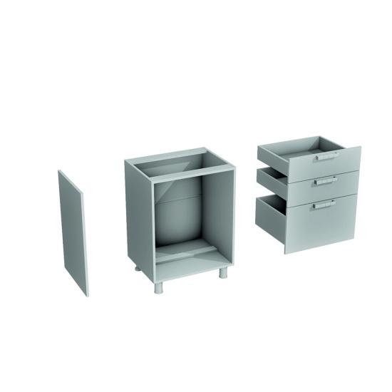 Нижний шкаф Лотос Кашемир Н3Я 600