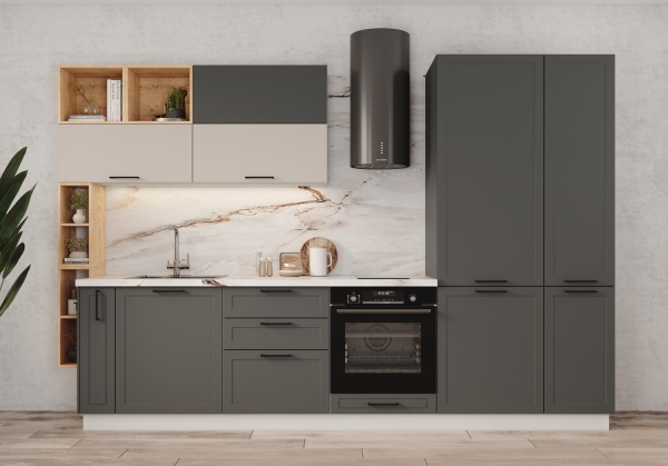 Модульная кухня Квадро Софт Ольбия