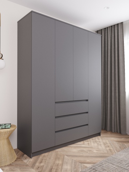 МС Мори Шкаф МШ 1600 Графит