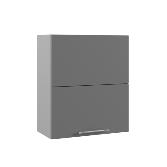 Верхний шкаф Риволи Грей софт ПГПМ 600