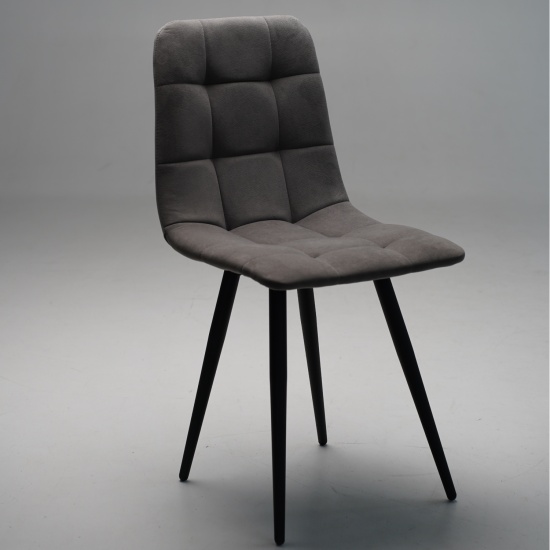 Стулья Агат Графит Софт (Комплект 2 шт.)