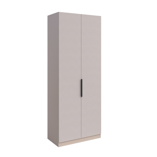 МС Роза Бежевый / Шкаф 900 «Ройс Бежевый Скин» — (Базовая комплектация)